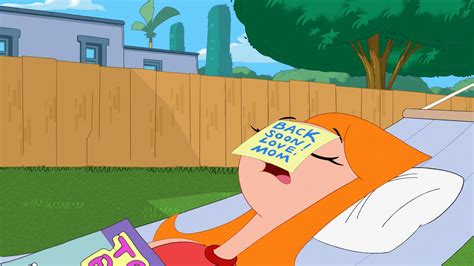 Image Candace Sleeping In The Hammock Phineas And Ferb Wiki