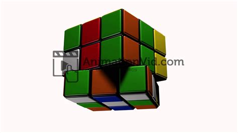 Rubiks Cube Animation Video Youtube
