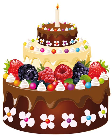 Birthday Cake Chocolate Cake Birthday Cake With Candle PNG Clipart