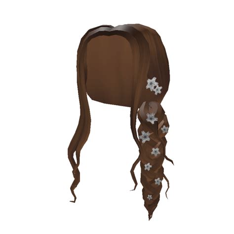 Boho Braid And Blossoms In Shimmering Brown Roblox Wiki Fandom