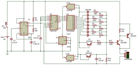555 Sine Wave Oscillator Circuit Circuit Diagram