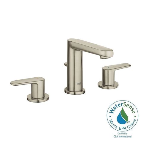 Livraison gratuite sur la robinetterie de salle de bain. GROHE Europlus 8 in. Widespread 2-Handle Bathroom Faucet ...