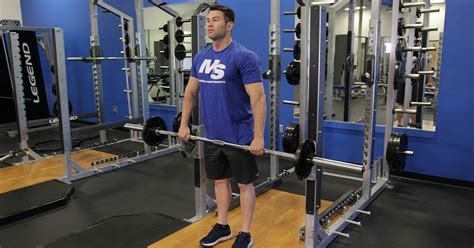 Wide Grip Upright Row Video Exercise Guide And Tips