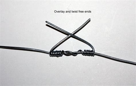 Then use a pointed tool to poke through the copper strands and make an eye. Splicing Antenna Wire