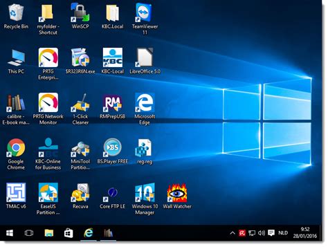 System related icons (such as this pc, recycle bin, and control panel) app icons (such as browsers icon, tools icon, and game icon) Windows 10 Virtual Desktops - The Smart Way?