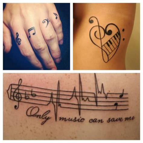 Tatuagem De Música 55 Inspirações Lindas E Incrivelmente Criativas