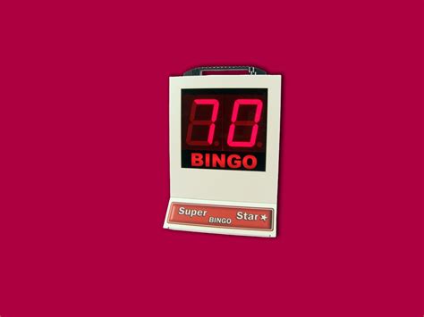 Super Star Electronic Bingo Machine Bingo Supplies Ltd