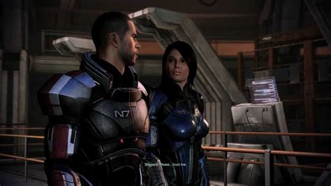 Mass Effect 3 Ashley Romance 2 About Shepards Work For Cerberus