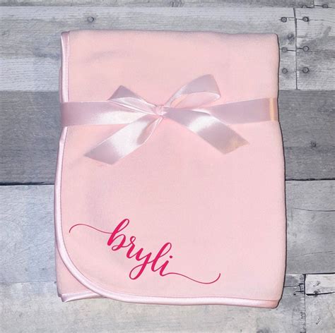 Personalized Fleece Blanket Etsy