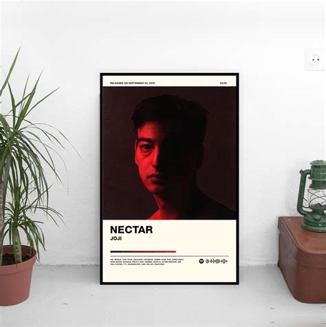 Joji Nectar Album Art Inspired Poster Print Wall Art Etsy