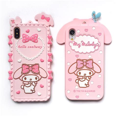For Iphonexs Max Cute 3d Melody Phone Cases For Iphone X Xs Xr 5678plus