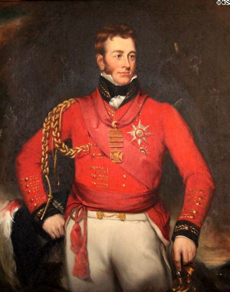 Portrait Of Maj Gen Sir Edward Pakenham Commander Of British Forces
