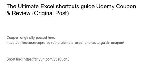 Excel Shortcut Guide Hot Sex Picture