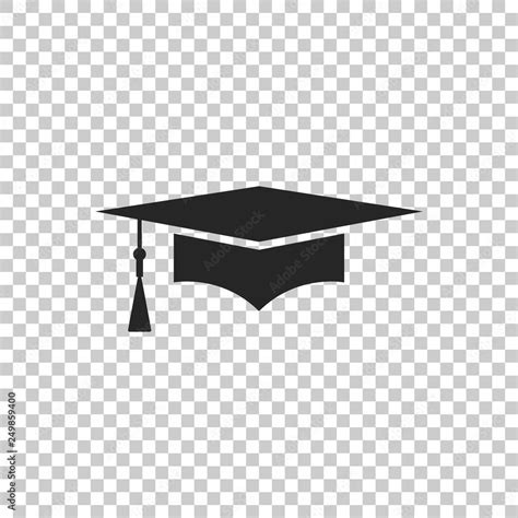 Graduation Cap Icon Isolated On Transparent Background Graduation Hat