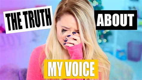 These exercises on how to make your voice deeper will definitely benefit you if you start practicing and keep doing them. The Truth About My Voice - YouTube