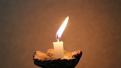 Flickering Candle Stock Footage Video 8750632 Shutterstock Flickering