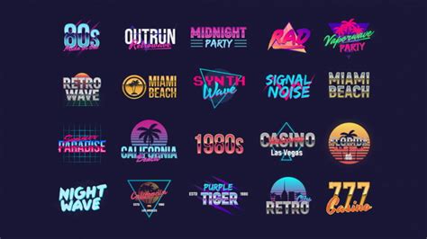 Free Retro Logo Templates · Pinspiry