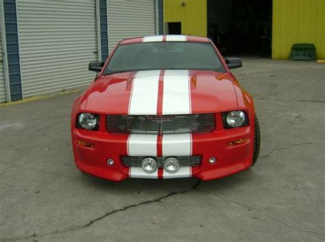 Red 2008 Ford Mustang Gt Eleanor Coupe Photo Detail