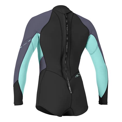 Oneill Bahia 21mm Womens Long Sleeve Shorty Wetsuit Sorted Surf Shop