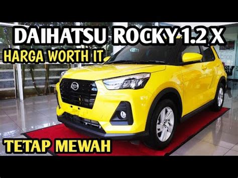 DAIHATSU ROCKY 1 2 X MT 2021 REVIEW INDONESIA YouTube