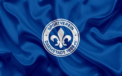 The club was founded on 22 may 1898 as fc olympia darmstadt. Download wallpapers SV Darmstadt 98, 4k, silk flag, German football club, logo, emblem, 2 ...
