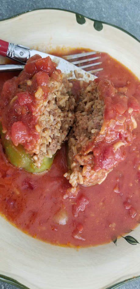 easy stuffed bell peppers with ground beef and rice stuffed bell peppers ground beef italian