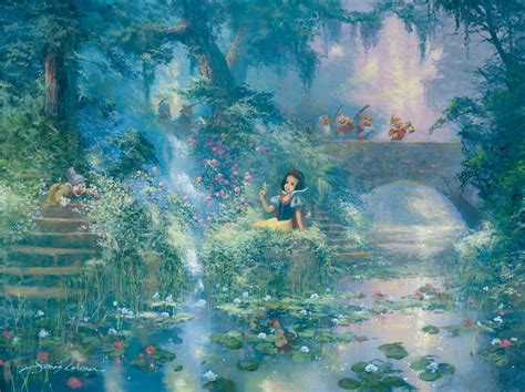 Disney Picking Flowers By James Coleman Art Center Gallery