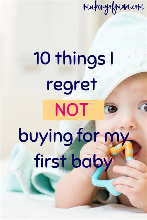 First Time Mom List Of Things You Need To Buy For Baby Baby Gear