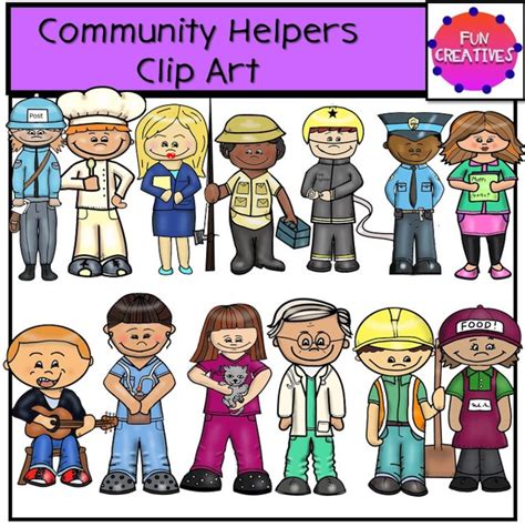 Community Helpers Clip Art