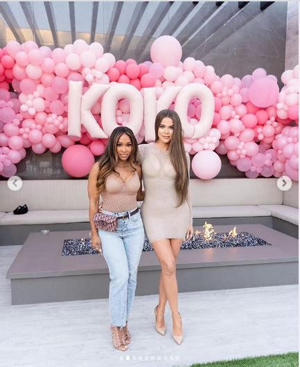 Reality Star Khloe Kardashian Shares Photos From Her 36th Birthday Party