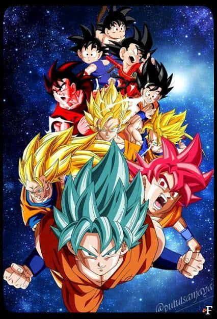 Las Transformaciones De Goku Animetrix Goku Transformaciones