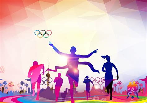 People Running Sports Background Crowd Run Movement Background Image