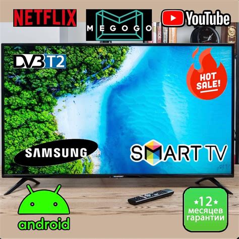 Купить Телевизор Samsung 42 SMART TV Т2 UHD Телевізор Самсунг 42 дюйма