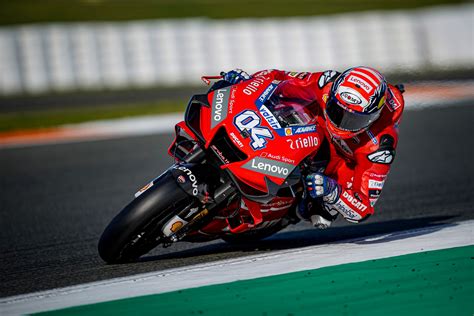 Official twitter account of ducati motor holding s.p.a. 2020 MotoGP testing conclude at Valencia with Dovizioso ...