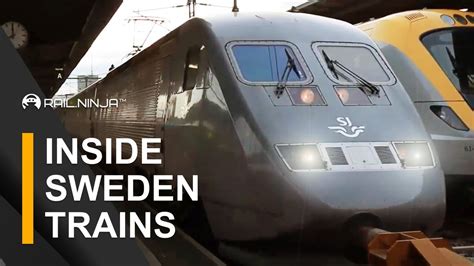 Inside Of A High Speed Sj Train Sweden Trains Rail Ninja Review