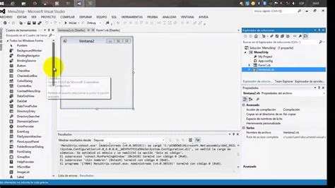 10 Windows Forms Como Utilizar Menustrip Youtube
