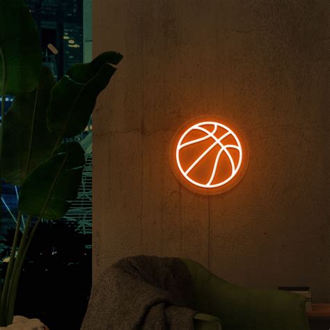 Basketball Neon Sign Sketch And Etch Us