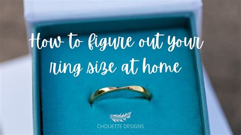 How To Find Your Ring Size Youtube