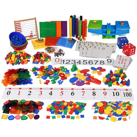 Buy Classroom Math Kit For Grades Pre K And Kindergarten Teach Early Math Includes 20