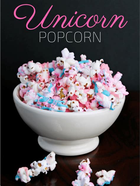 Turn out dough onto a lightly floured surface and knead until smooth. Unicorn Popcorn | Recipe | Cute desserts, Unicorn desserts ...