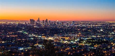 Los Angeles At Night 2048×1010 Los Angeles At Night City Landscape
