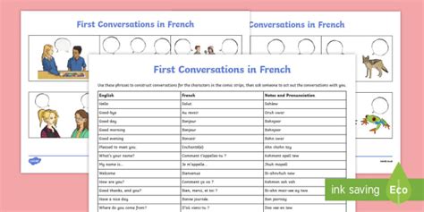 French Greetings Worksheet Worksheet Teacher Made