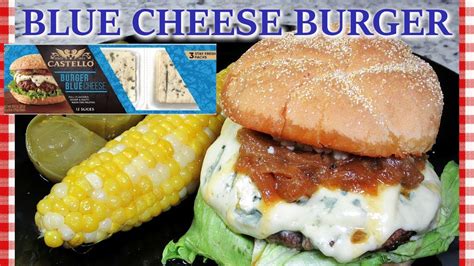The Best Blue Cheese Burger Ever Blue Cheeseburger Recipe Youtube