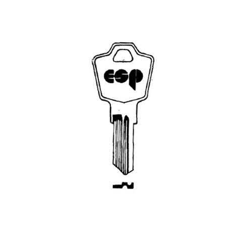 Esp Es8 Key Blank For Cam Locks