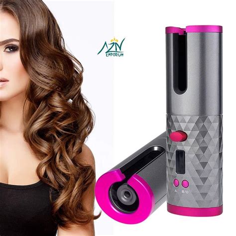 Women New Cordless Automatic Hair Curler USB Rechargeable | Etsy | Hair curlers, Automatic hair