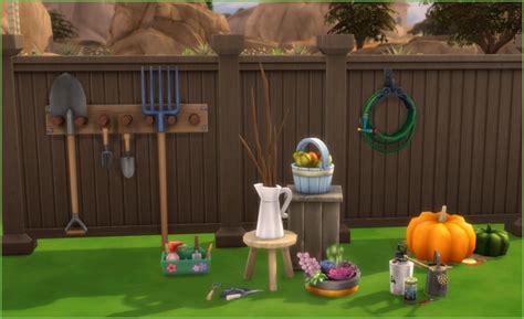 Simplisims Infos Sims 4 Jardinage And Saisons Le Matériel Pour Jardiner