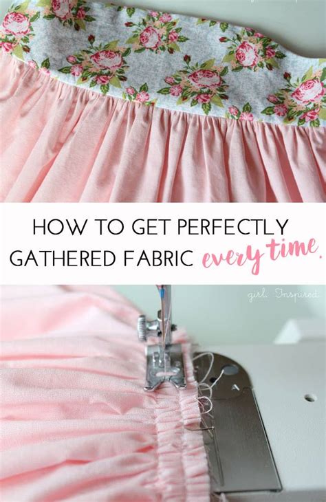 How To Gather Fabric The Daily Seam