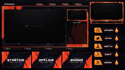 60 Free Twitch Overlay Templates For Your Stream Design Hub
