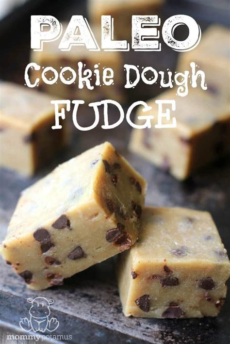 Cookie Dough Fudge Recipe Gluten Free Paleo