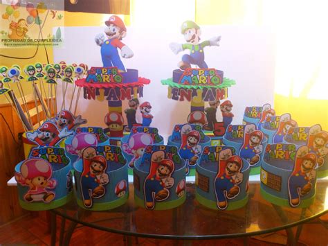 Decoración De Fiestas Infantiles De Mario Bros Imagui